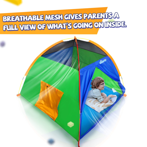 Play Tent Easy Fun Dome Tent for Kids Indoor / Outdoor Fun - 60 x 60 x 44 inch - Image 5